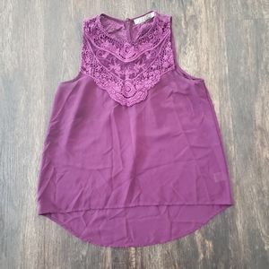 Chloe K Sleeveless Blouse Size M